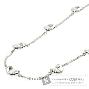 Tiffany Bean Necklace Silver